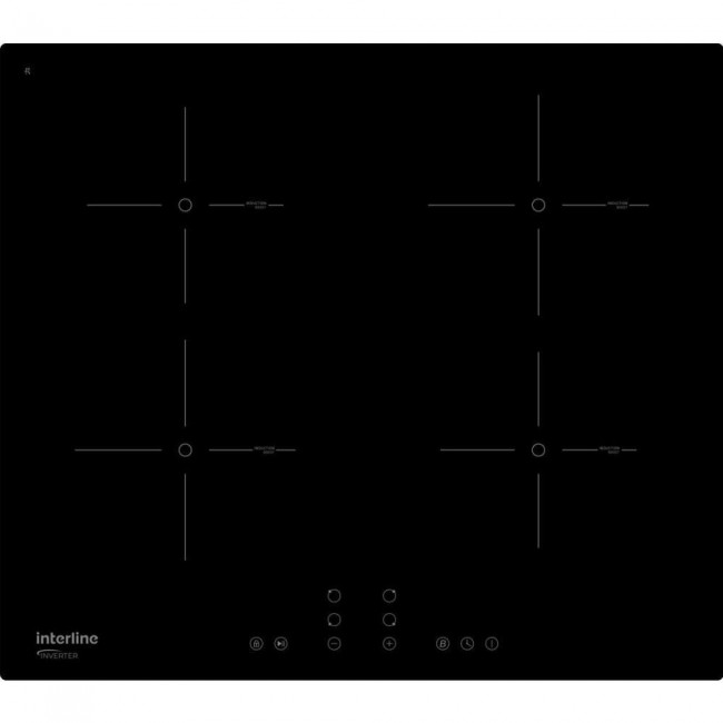 Варильна панель з індукційною конфоркою Interline VIK 860 SIB BG