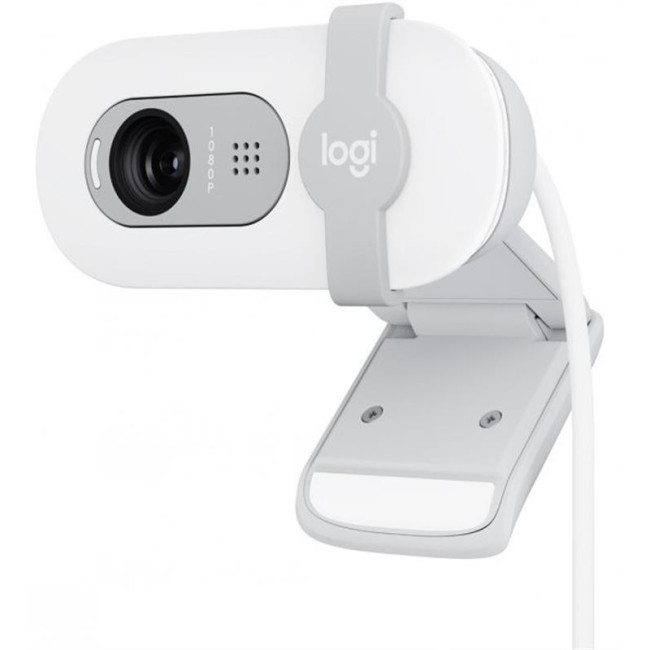 Веб камера Logitech Brio 100 Full HD Webcam Off White (960-001617)