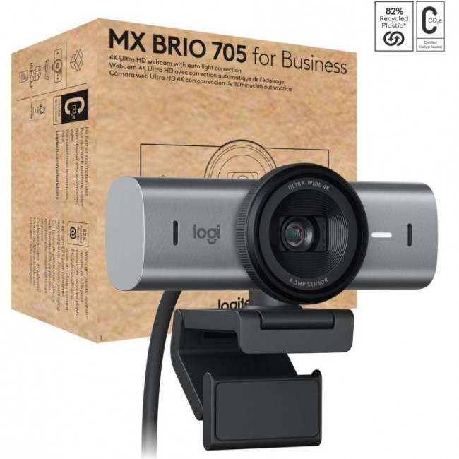 Logitech MX Brio 705 for Business 4K Graphite (960-001530)