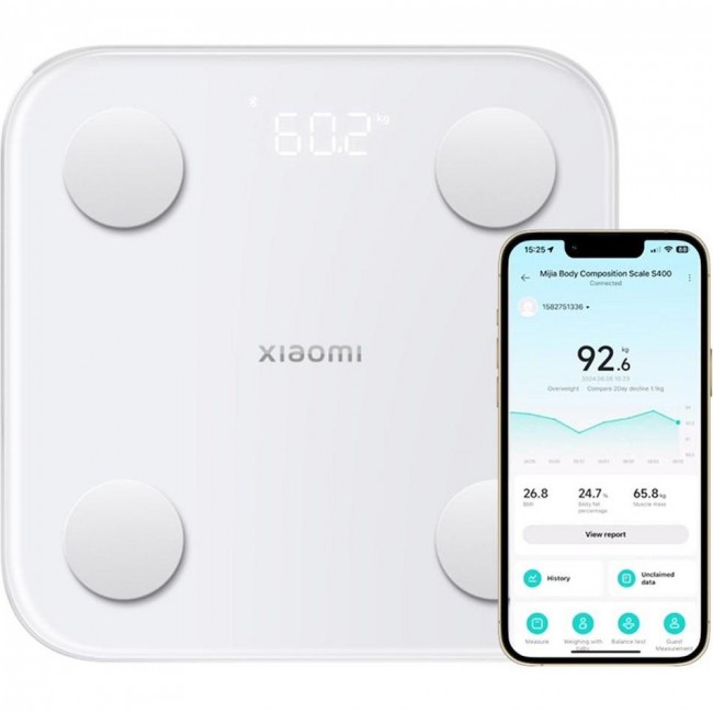 Xiaomi Mi Body Composition Scale S400 White (BHR7793GL)