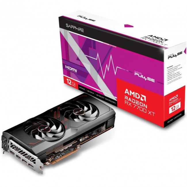 Sapphire AMD Radeon RX 7700 XT 12GB PULSE (11335-04)