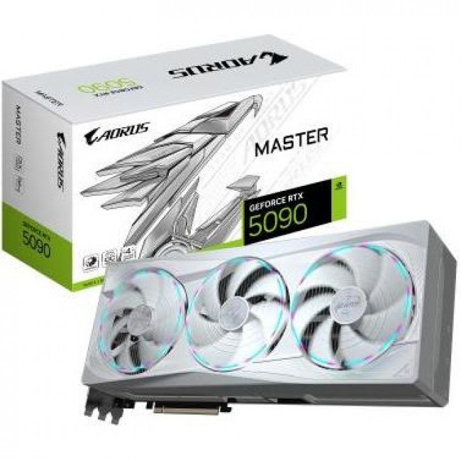 GIGABYTE AORUS GeForce RTX 5090 MASTER ICE 32G (GV-N5090AORUSM ICE-32GD)