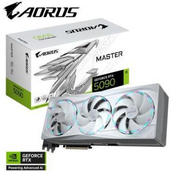 GIGABYTE AORUS GeForce RTX 5090 MASTER ICE 32G (GV-N5090AORUSM ICE-32GD)