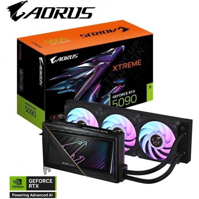 GIGABYTE AORUS GeForce RTX 5090 XTREME WATERFORCE 32G (GV-N5090AORUSX W-32GD)