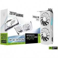 Видеокарта Zotac GAMING GeForce RTX 4070 SUPER TWIN EDGE OC WHITE Edition (ZT-D40720Q-10M)
