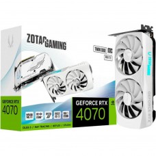 Видеокарта Zotac GAMING GeForce RTX 4070 Twin Edge OC White Edition (ZT-D40700Q-10M)