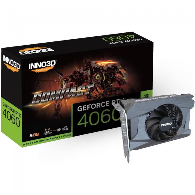 INNO3D GEFORCE RTX 4060 COMPACT (N40601-08D6-173050N)