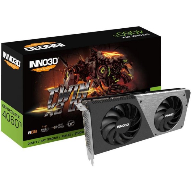 INNO3D GEFORCE RTX 4060 Ti 8GB TWIN X2 OC (N406T2-08D6X-171153N)