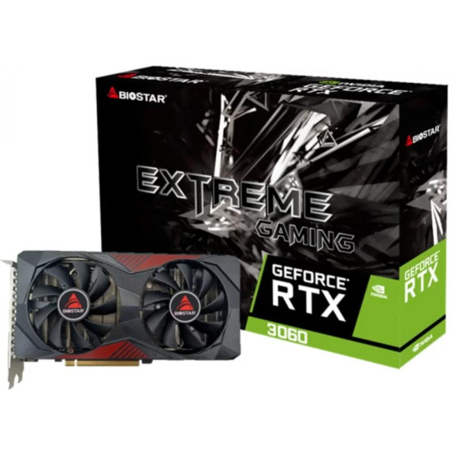 Видеокарта Biostar GeForce RTX 3060 (VN3606RML9)