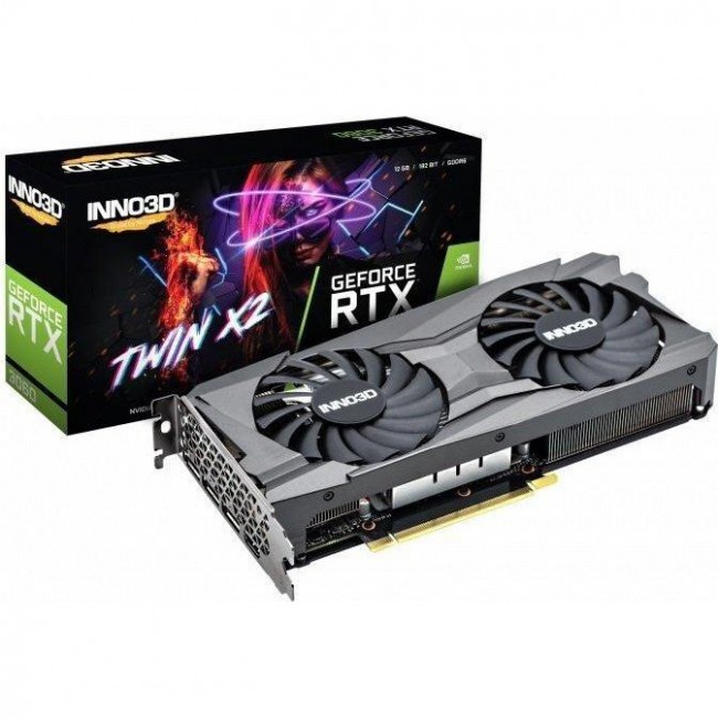 Видеокарта Inno3D GeForce RTX 3060 TWIN X2 LHR (N30602-12D6-119032AH)