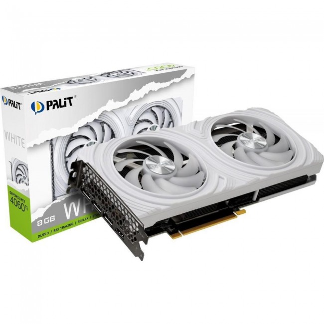 Palit GeForce RTX 4060 Ti White 8GB (NE6406T019P1-1048L)
