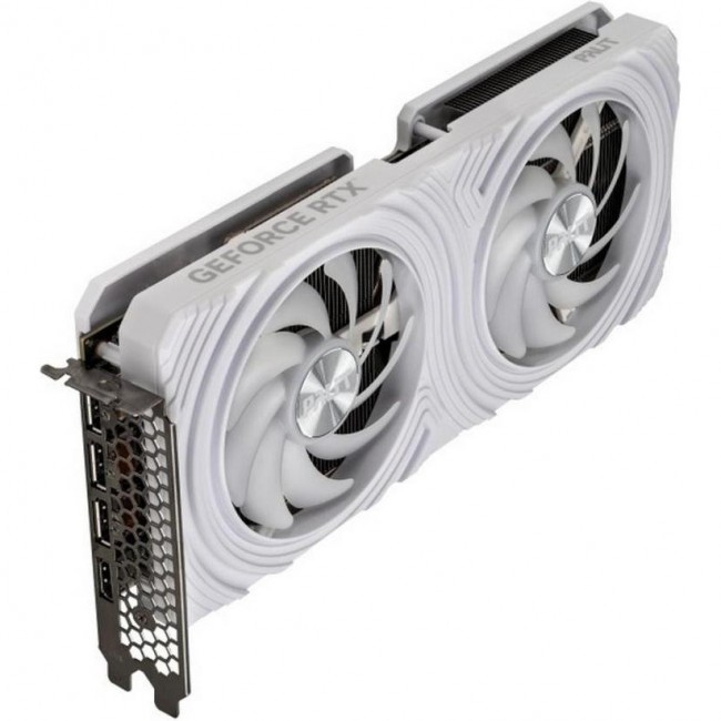 Видеокарта Palit GeForce RTX 4070 12GB White OC (NE64070S19K9-1048L)
