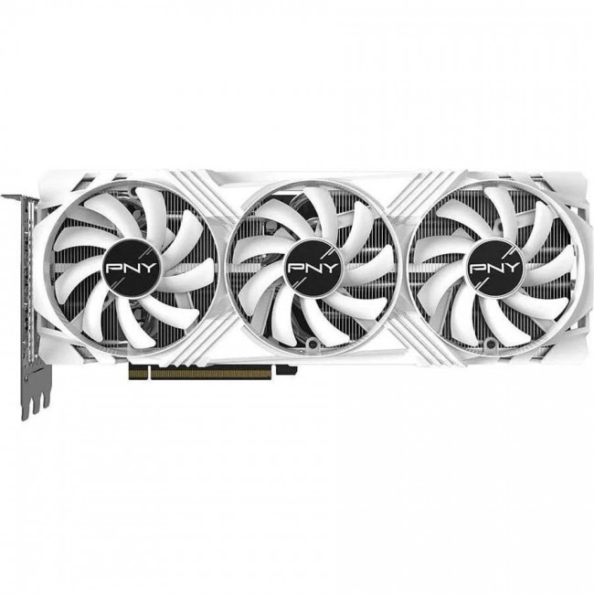PNY GeForce RTX 4070 TI SUPER 16GB VERTO Triple Fan OC WHITE (VCG4070TS16TFWXPB1-O)
