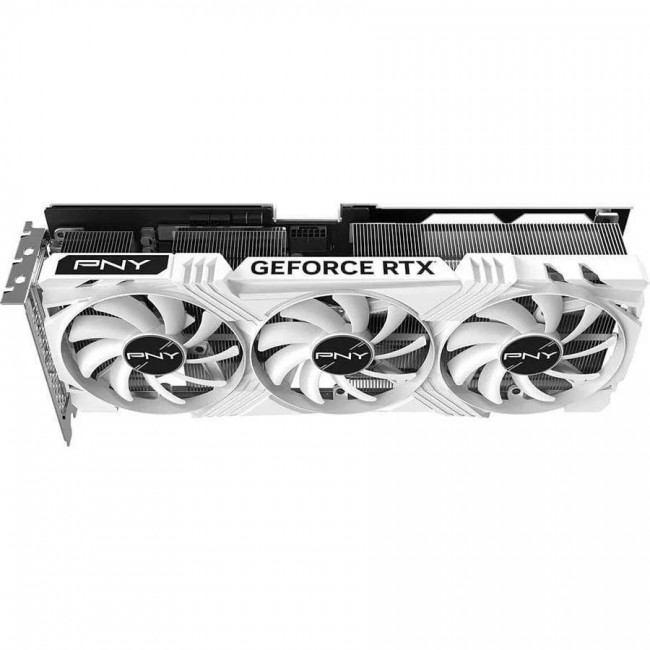 PNY GeForce RTX 4070 TI SUPER 16GB VERTO Triple Fan OC WHITE (VCG4070TS16TFWXPB1-O)