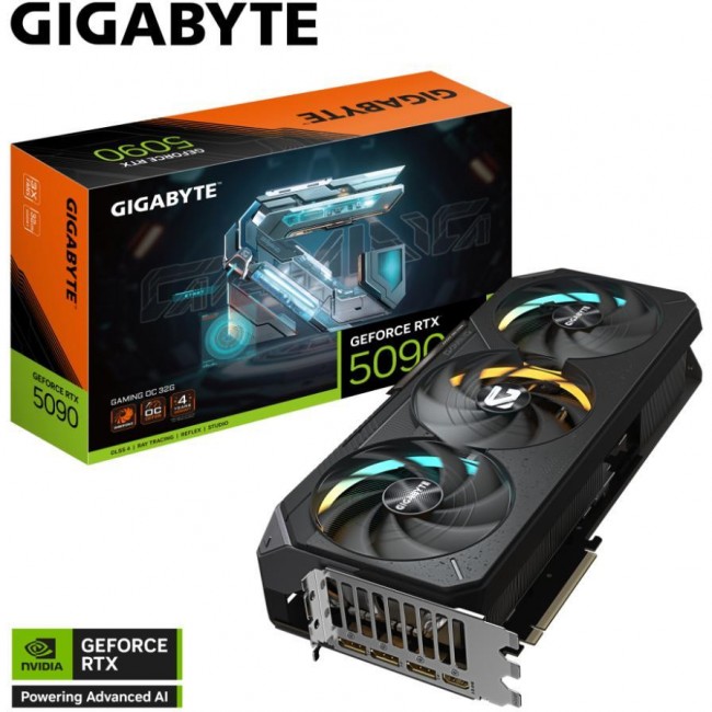 GIGABYTE GeForce RTX 5090 GAMING OC 32G (GV-N5090GAMING OC-32GD)