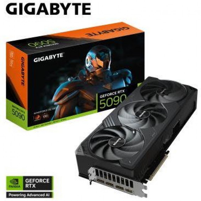 GIGABYTE GeForce RTX 5090 WINDFORCE OC 32G (GV-N5090WF3OC-32GD)