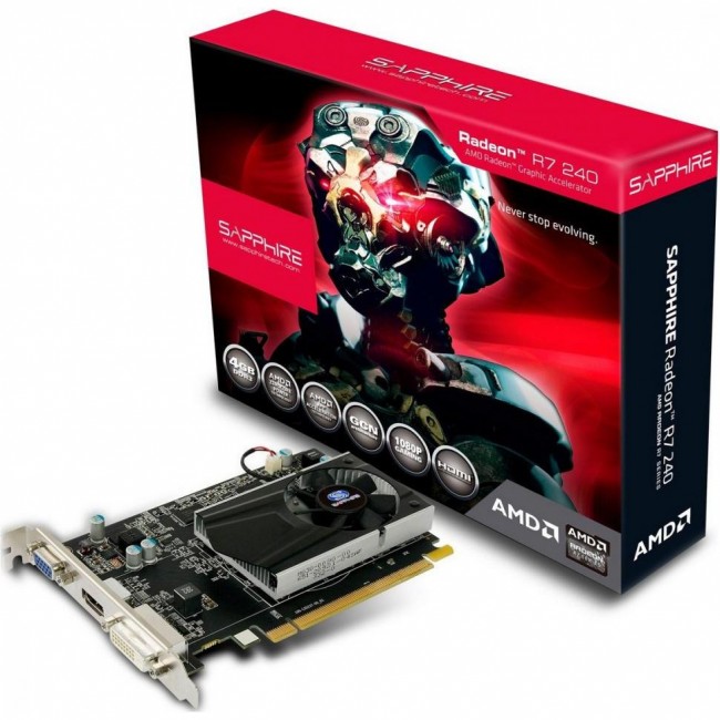 SAPPHIRE Radeon R7 240 4GB DDR3 (11216-35-20G)