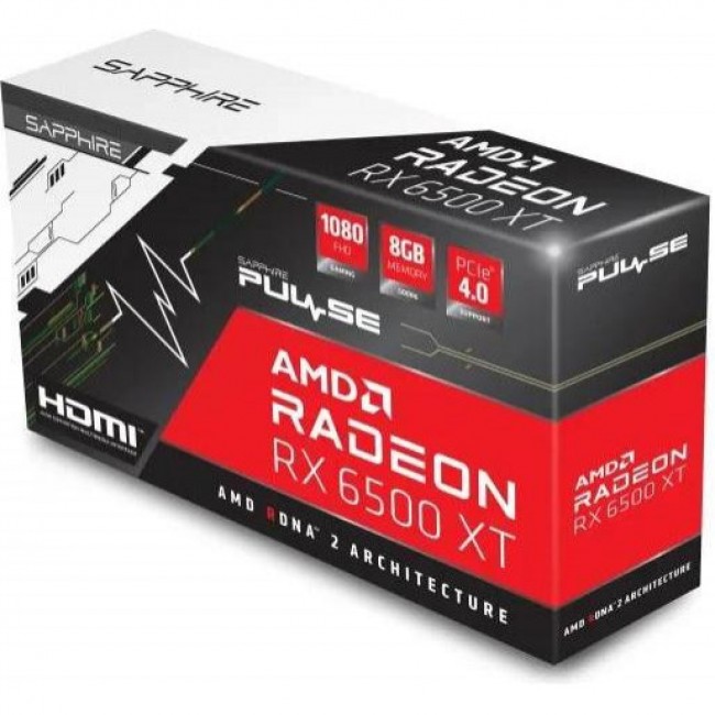 Sapphire Radeon RX 6500 XT 8GB PULSE (11314-08)