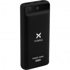 Vinga 20000 mAh Black (VPB2QLSBK)