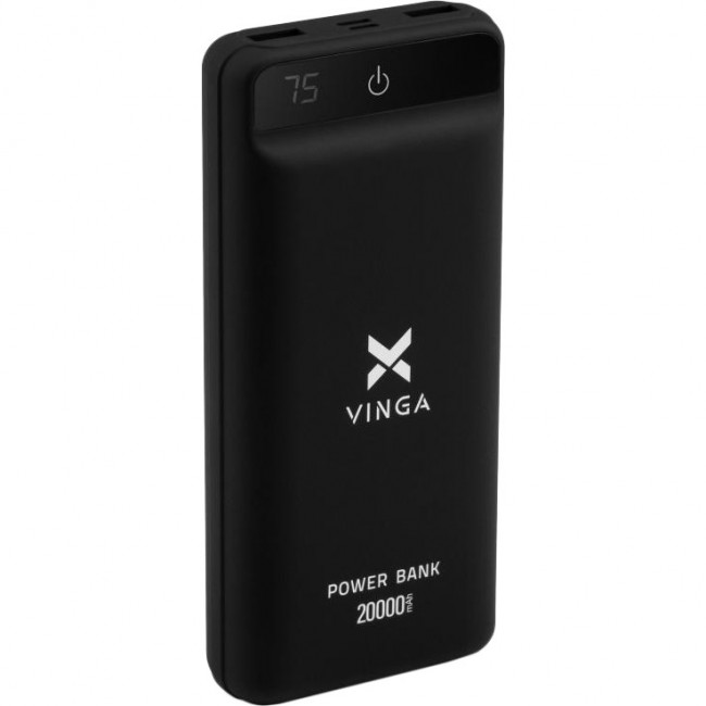 Vinga 20000 mAh Black (VPB2QLSBK)