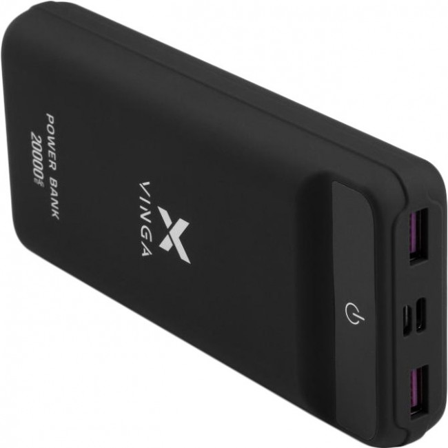 Vinga 20000 mAh Black (VPB2QLSBK)
