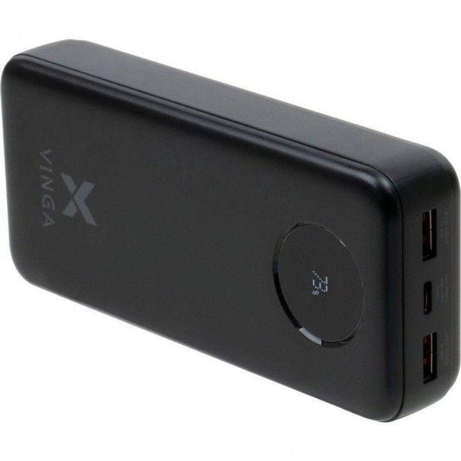 Vinga 20000mAh 22.5W Display Black (VPBB2022)