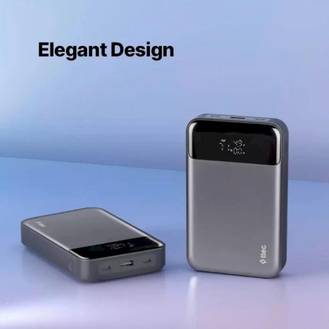 TTEC 20000mAh ReCharger Pro 130W Space Gray (2BB218UG)