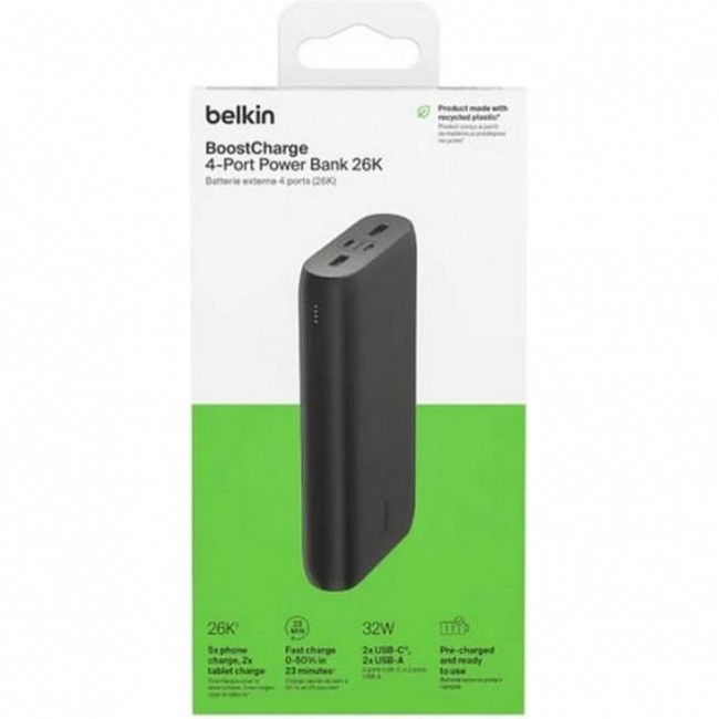 Belkin 26000mAh 32W Black (BPB016BTBK)