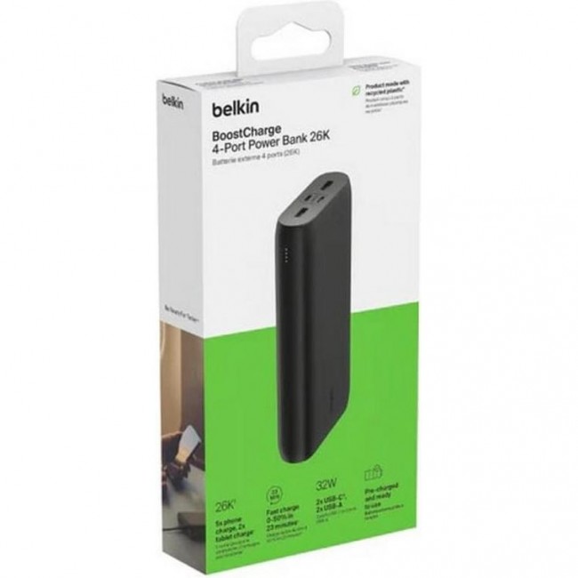 Belkin 26000mAh 32W Black (BPB016BTBK)