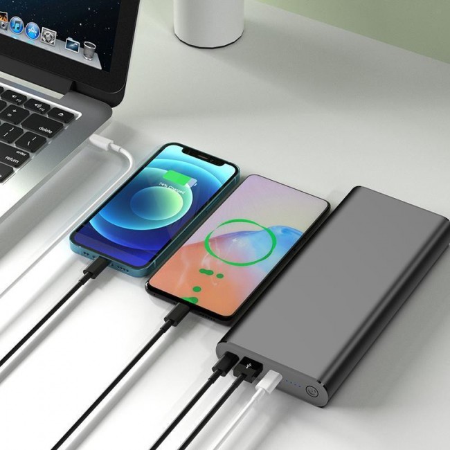 PowerPlant 26800mAh PD/100W+18W QC/3.0 USB-C*2 USB-A (PB930470)