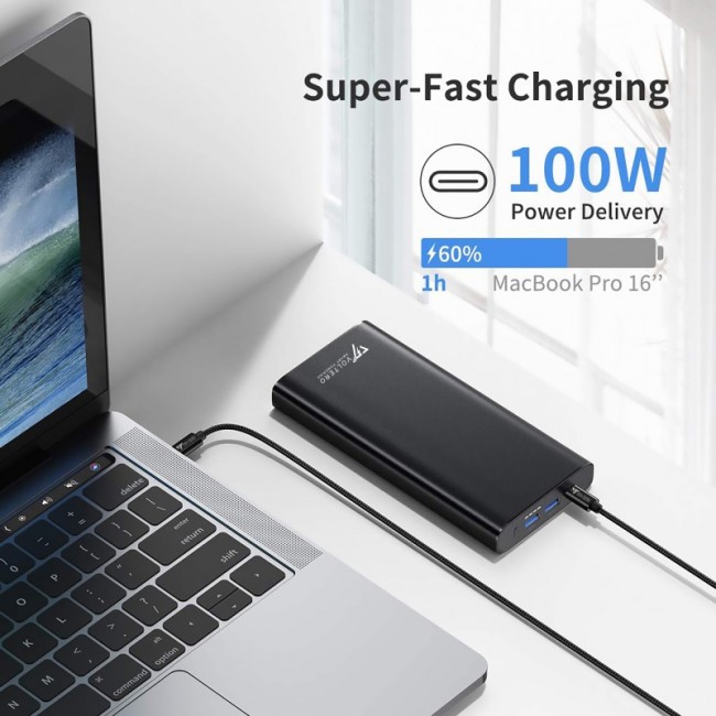 Voltero 26800mAh S25 PD/100W QC/3.0/18W USB-C, USB-Ax2 (8720828063101, 6090525828894)