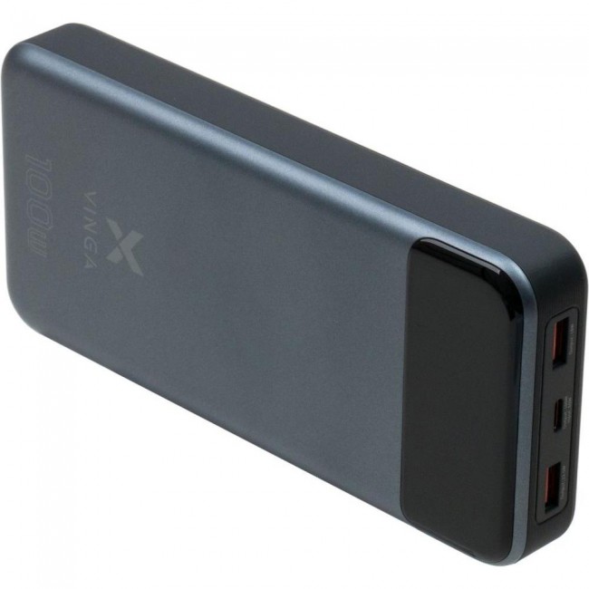 Vinga 30000mAh 100W Display Grey (VPBB30100)