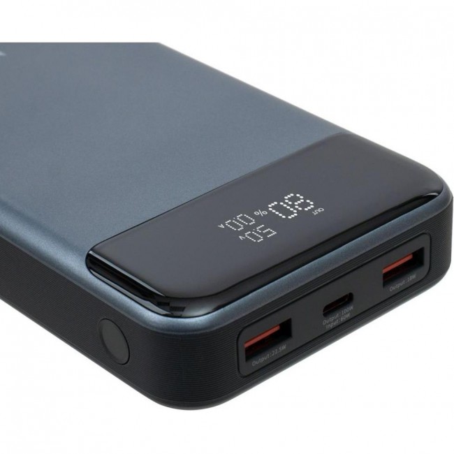 Vinga 30000mAh 100W Display Grey (VPBB30100)