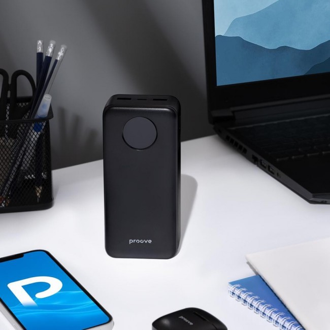 Proove 30000mAh Illuminator SE 22.5W Black (PBIL30212201)