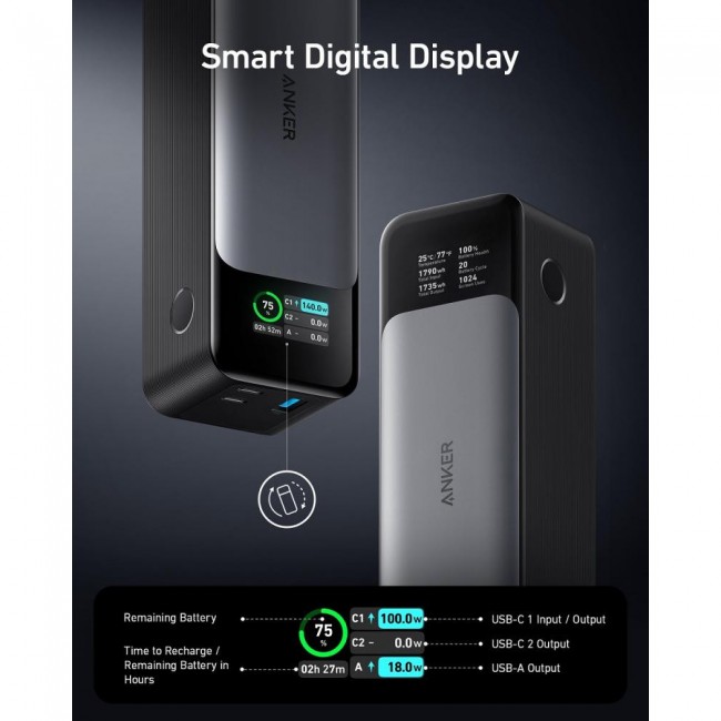 Anker 737 Powercore 24K 140W (A1289011)