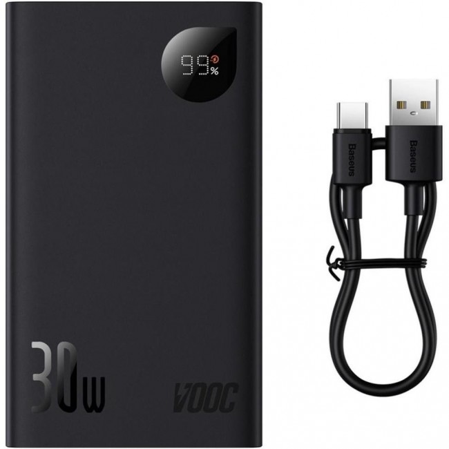 Baseus Adaman 2 Metal Digital Display 20000mAh 30W Black (PPAD050001, PPAD050101)