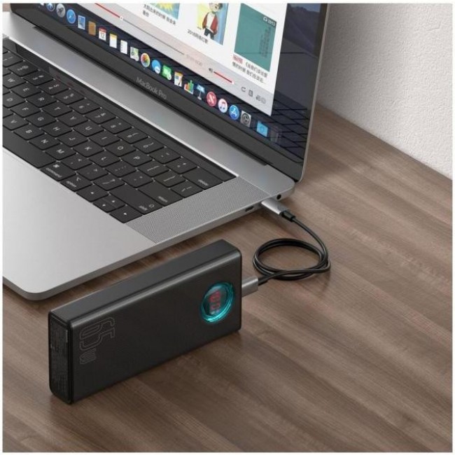 Baseus Amblight Digital Quick 30000mAh 65W Black (PPLG00101)