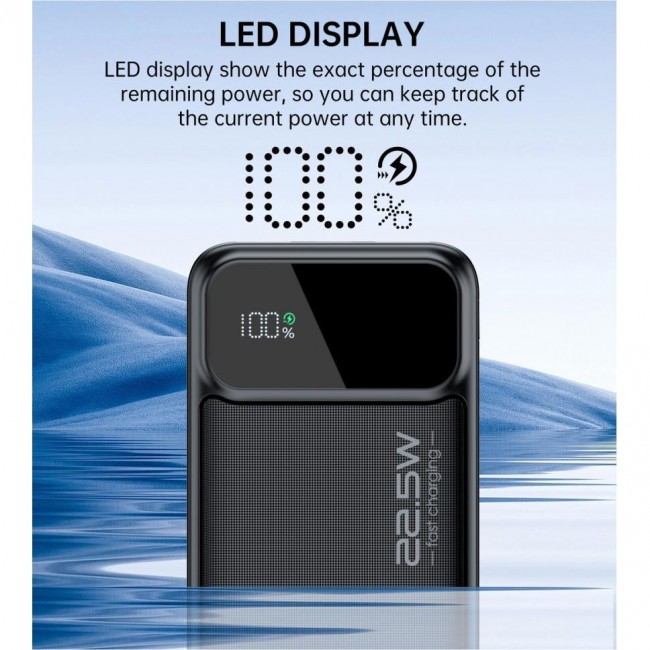 Choetech B729 20000mAh 22.5W Black