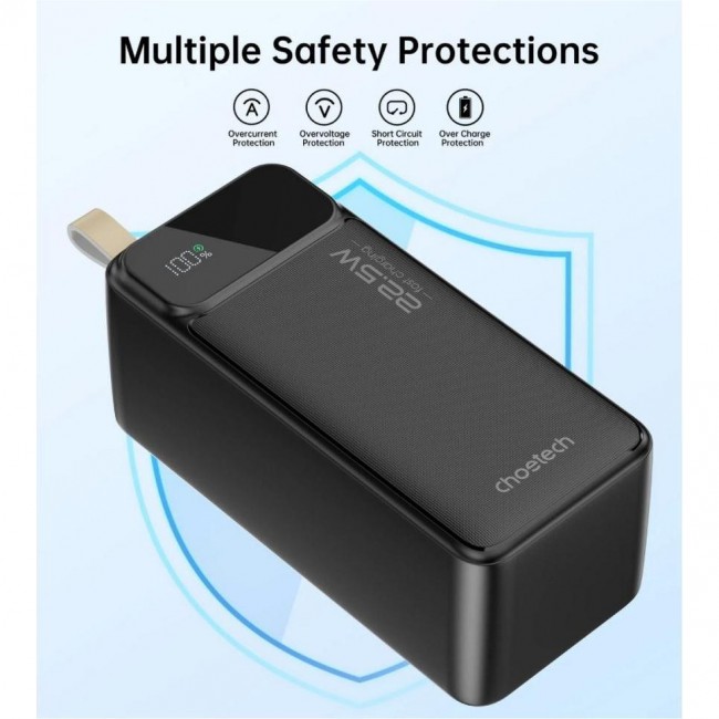 Choetech B732 50000mAh 22.5W Black