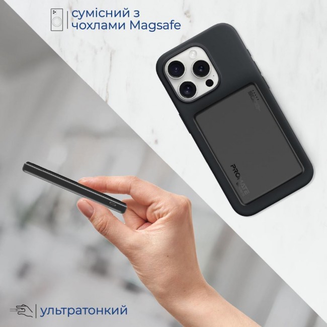 Promate Blade-5 5000mAh Black (blade-5.black)