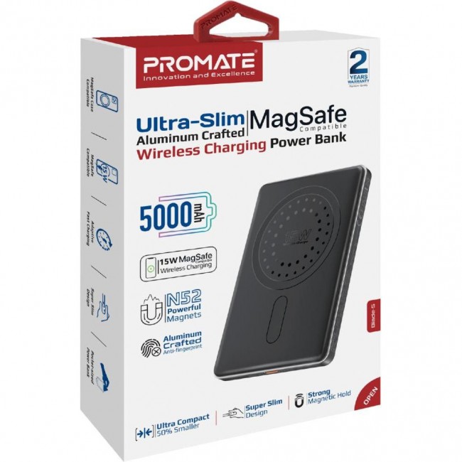 Promate Blade-5 5000mAh Black (blade-5.black)