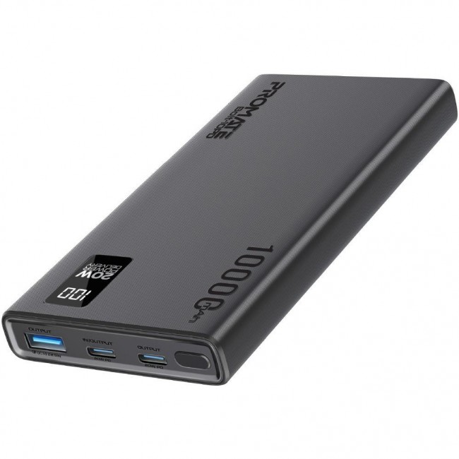 Promate Bolt-10PD 10000mAh Black (bolt-10pd.black)