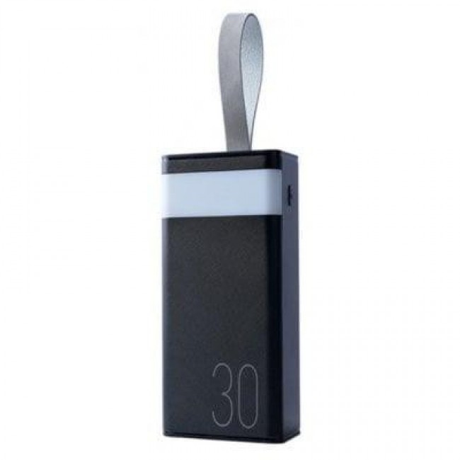REMAX Chinen Series 20W+22.5W Fast Charging Power Bank with LED Light 30000mAh RPP-320 Black