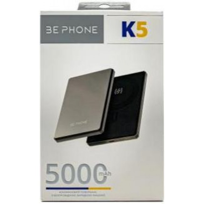 BE PHONE K5 5000mAh Gray (BP-K5-GR)