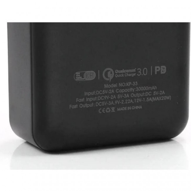 KING POWER KP-33 30000mAh 20W Black