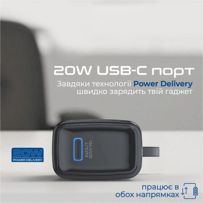 Promate Nanopack-5 5000mAh Black (nanopack-5.black)