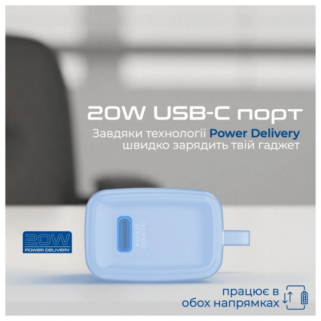 Promate Nanopack-5 5000mAh Blue (nanopack-5.navy)