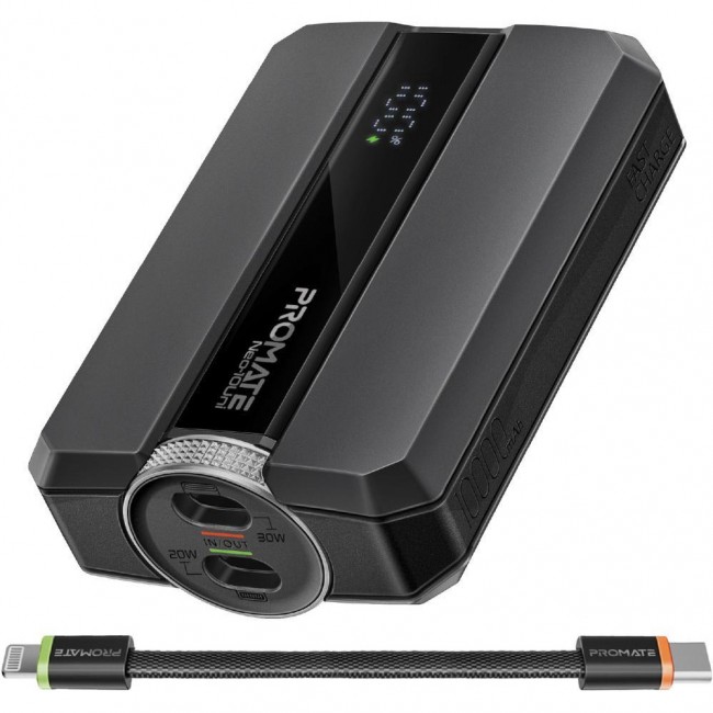 Promate Neo-10Uni 10000mAh Black (neo-10uni.black)
