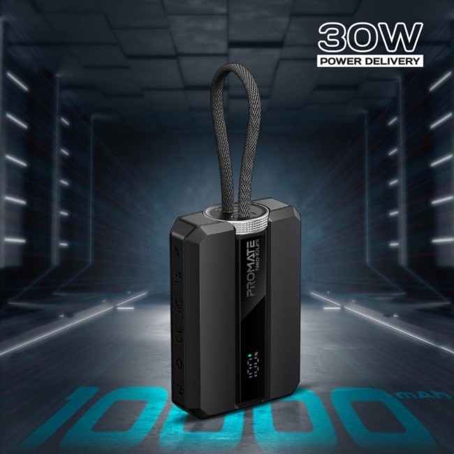 Promate Neo-10Uni 10000mAh Black (neo-10uni.black)