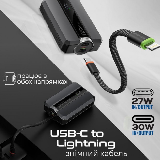 Promate Neo-10Uni 10000mAh Black (neo-10uni.black)